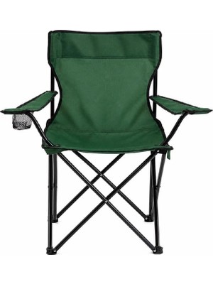 Esranın Dünyası Bosch Kamp Sandalyesi Katlanabilir Metal Iskelet Dayanıklı Polyester Taşıma Çantalı
