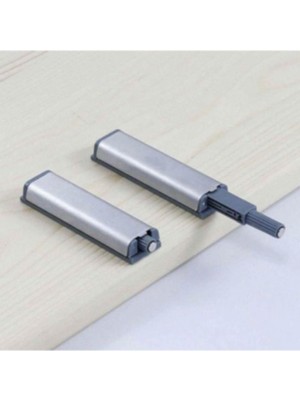 Esranın Dünyası Metal Dolap Kapak Iticisi, Mıknatıslı Bas Aç Mekanizması, Metal, 75 mm x 42 mm (5, Metalik)