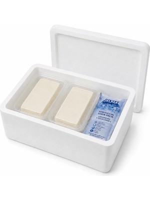 Tofu 1 kg Sert Tofu (Fırm Tofu) – 2 Adet 500 gr | Strafor Kutu + Soğutucu Jel ile Soğuk Zincir Gönderim