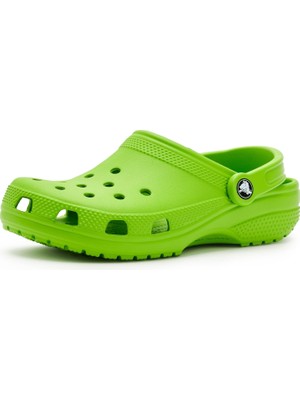 Esranın Dünyası Crocs Unisex Çocuk Klasik Clog Ahşap Ayakkabı, Crocs Yeşil, 28 Eu