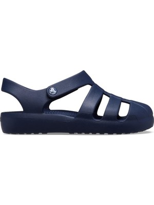 Esranın Dünyası Crocs Çocuk Classic Fisherman Sandalet, 29-30, 210625-410NAVY, Lacivert, Unisex Çocuk
