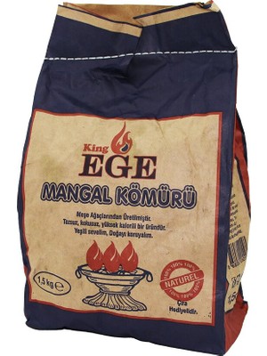 Tri Stax 1.5 kg Mangal Kömürü - Çıra Hediyeli - Meşe Kömürü