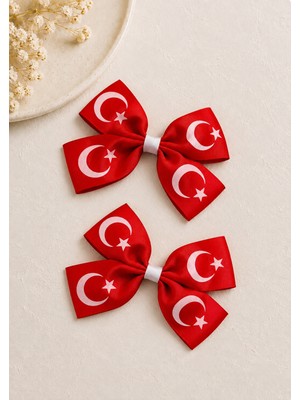 Türk Bayraklı Fiyonk Pens Toka Bayram Tokası