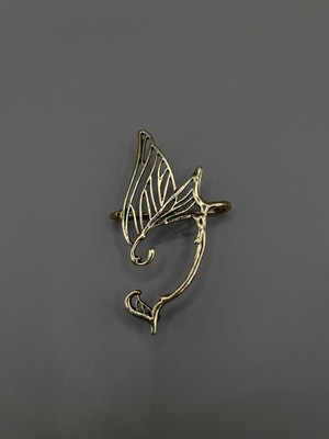 AG23 Tasarım Elf Sol Kulak Rave Techno Tekno Earcuff Küpe