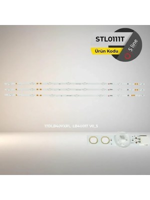 Uravas Store Vestel Seg Uyumlu Tv LED Bar Seti 17DLB40VXR1 LB40017