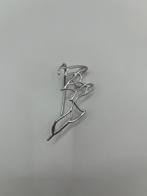 AG23 Tasarım Mekanik Sol Kulak Rave Techno Tekno Earcuff Küpe