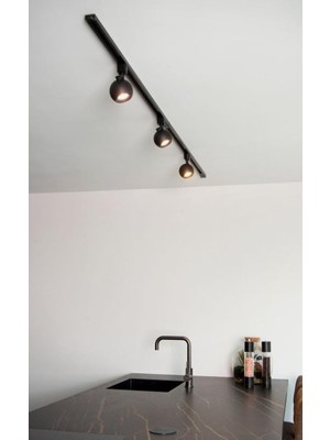 Siyah LED Spot Ray Spot 1 mt Ray Panasonıc Gün Işığı Ampulü MYL00351622