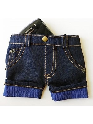 Egecen Buffer® Jean Short Telefon Kılıfı ve Cüzdan