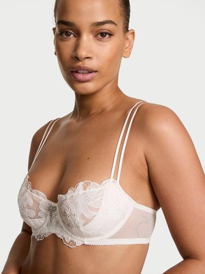 Victoria's Secret Wicked Desteksiz Fırfırlı Işlemeli Balkonet Sütyen