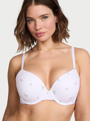 Victoria's Secret Perfect Shape Pamuklu Işlemeli Push-Up Sütyen