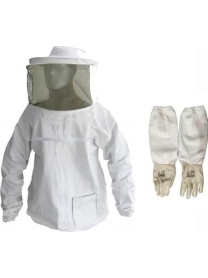 Odea Arıcı Mont Kıyafet Set M, (Mont Maske+Arıcı Uzun Eldiven) 04291