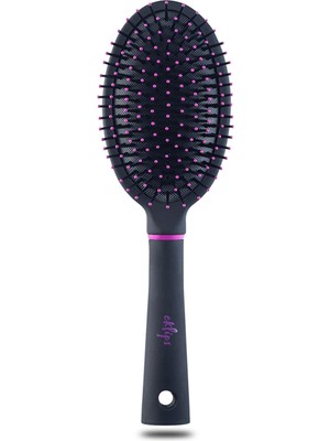 Odea Eklips Hava Basınçlı Saç Fırçası, Siyah ve Pembe, Ergonomik Tasarım, Saç Açma ve Şekillendirme, 9551B-B