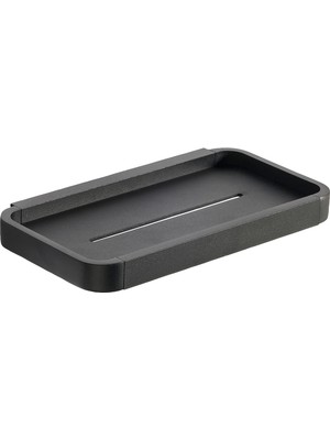Odea Zone Denmark Rim Duş Rafı, 22 x 11,4 x 2 Cm, Siyah