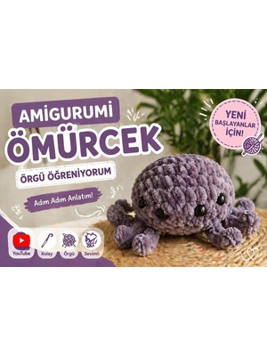 Odea Amigurumi Ömürcek Örgü Öğrenme Kiti Başlangıç Seti