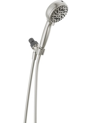 Odea Delta Faucet Proclean Fırçalı Nikel Duş Başlığı, Elde Taşınabilir, Yüksek Basınçlı Püskürtmeli Duş Başlığı, El Duş Başlığı, 6 Püskürtme Ayarı, Spotshield Fırçalanmış Nikel 75740SN