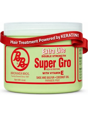 Odea Bronner Brothers Super Gro Ekstra Hafif Çift Güçlü, 170 G