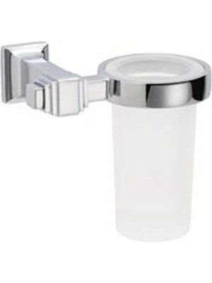 Odea System Kubıc Diş Fırçalığı Cam/krom Renk 129X102X131 mm