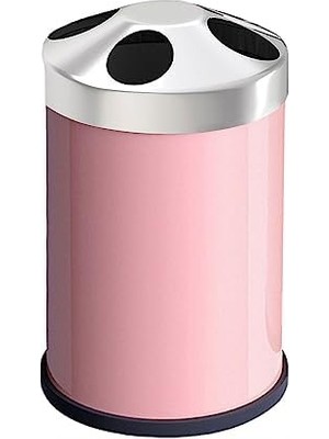 Odea BADEM10 Set Üstü Diş Fırçalık Banyo Metal Diş Fırçası Kabı Kutusu Pembe