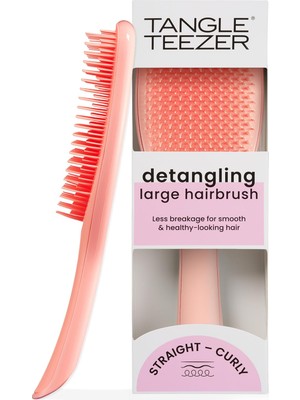 Odea Tangle Teezer The Ultimate Detangler Large Peach Saç Fırçası-Tarak
