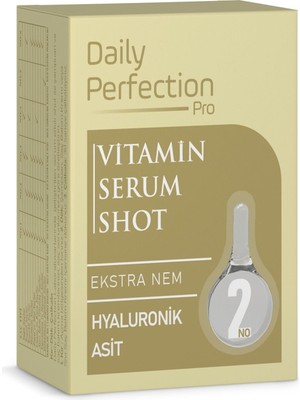 Odea Daıly Perfectıon Pro Vitamin Serum Shot No:2 Ekstra Nem 2x6 ml