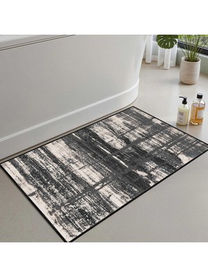 Odea Monnhein 2'li Set Banyo Paspası, Yumuşak Banyo Halısı, Kaymaz Dot Tabanlı, Su Emici, Makinede Yıkanabilir - 40X60-50 x 80 cm