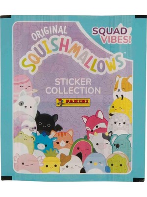 Odea Panini Squishmallows Çıkartma Paketi 10 Paket Set Kbestsqmalokjjj