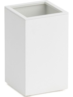 Odea System Tezgah Üstü Diş Fırçalığı Beyaz Renk 100X60X60 mm Beyaz Tek Ebat BA2002 007 Al7