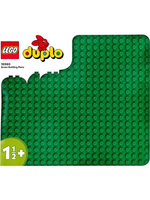 Odea Lego® Duplo® Yeşil Yapım Plakası 10980 - Çocuklar Için Yaratıcı Oyuncak Yapım Seti (1 Parça)