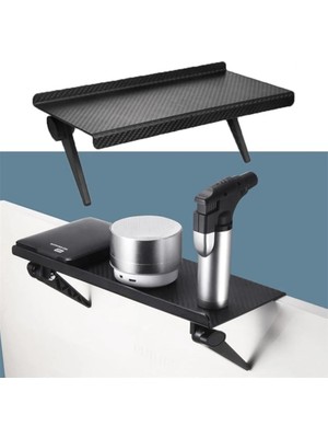 Odea Tineke 30X12 cm Katlanabilir Katlanabilir Televizyon Tv Standı Ayarlanabilir Ekran Üstü Raf Portatif Eşya
