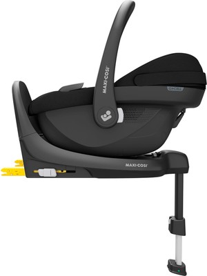Odea Maxi-Cosi Pebble S Adac'lı Isofix Bazalı Ana Kucağı ve Bebek Oto Koltuğu 0-13 kg Tonal Black