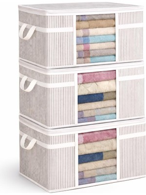 Odea 3 Adet Pencereli Kazak Hurç Organizer Düzenleyici (45 x 40 x 30)