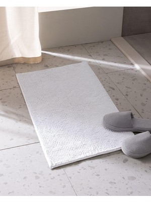 Odea Madame Coco Conques Banyo Paspas, Beyaz, 50 x 80