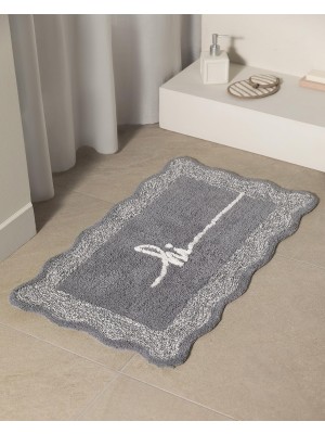 Odea Madame Coco Gordes Banyo Paspas, Gri, 50X80 cm