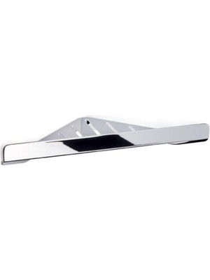 Odea System Banyo Krom Duş Rafı Krom Renk 53X211X211 mm Beyaz Tek Ebat BA3010 043 Cr