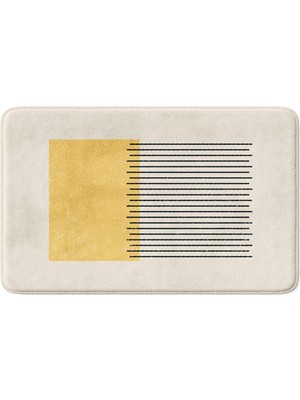 Odea Sevimli Tasarımlı Mikrofiber Banyo Paspası, Kaymaz Taban, Makinede Yıkanabilir (50X80) 79_BPSM