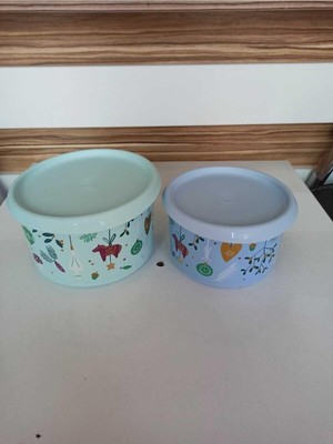 Odea Tupperware Tek Dokunuş Saklama Kabı -940ML-1,4L- Yılbaşı Özel 2 Li Set