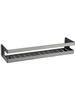 Odea System Banyo Duş Raf Sistemi Füme Renk 98X100X400 mm Füme Tek Ebat BA3001 043 Bbn