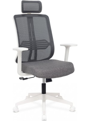 Odea Zeon Büro Ofis Sistemleri // Comfort White Yönetici Koltuğu Ofis Çalışma Koltuğu