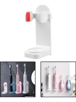 Odea Microcase Yapışkanlı Duvara Monte Şarjlı Diş Fırçası Tutucu STAND-AL4802 (Siyah)