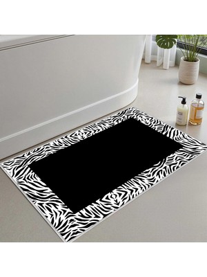 Odea Monnhein 2'li Set Banyo Paspası, Yumuşak Banyo Halısı, Kaymaz Dot Tabanlı, Su Emici, Makinede Yıkanabilir - 40X60-50 x 80 cm