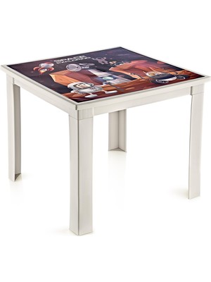 Odea Fiore 50X50 H:40 Çocuk Masası Space-Latte