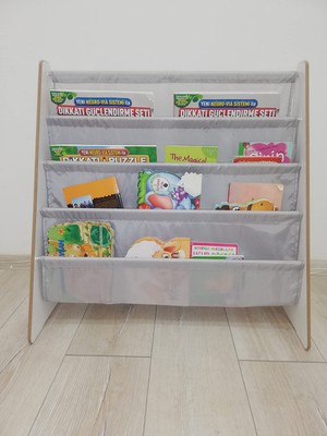 Odea Montessori Ahşap Çocuk Kitaplık