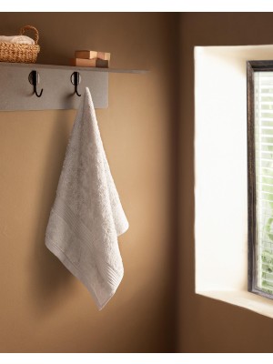 Odea Madame Coco Clarette Yüz Havlusu - Soft Gri - 50X80 cm