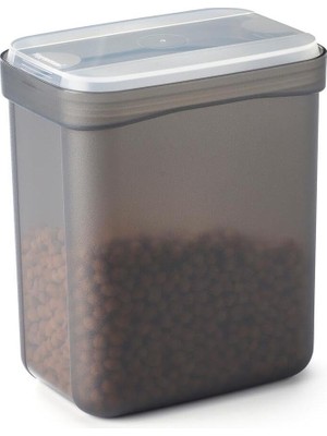 Odea Tupperware Dikdörtgen Saklama Kabı - 1.6 Litre Siyah Şık ve Pratik Tasarım