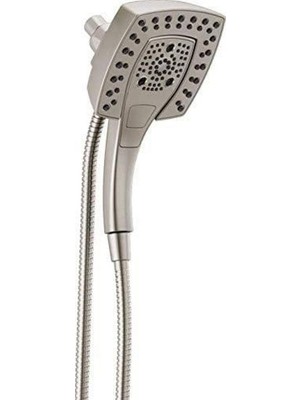 Odea Delta Faucet 5-Spray IN2ITION 2'si 1 Arada Çift El Tipi Duş Başlığı, Hortumlu, Manyetik Yerleştirme El Duş Başlığı, Paslanmaz 58474-SS25