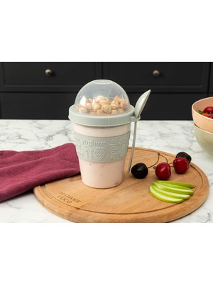 Odea Madame Coco Pansy Kaşıklı Atıştırmalık Kabı -