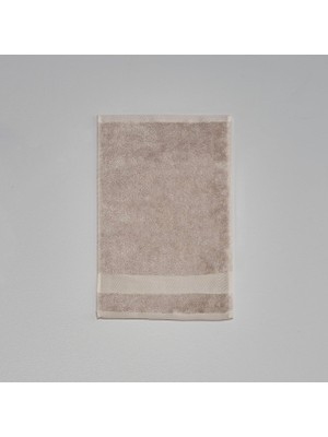 Odea Linens Premium Pamuk 30X45 cm El Havlusu Vizon