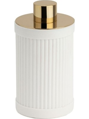 Odea System Reçine Tezgah Üstü Pamukluk Beyaz-Gold 149X80X80 mm