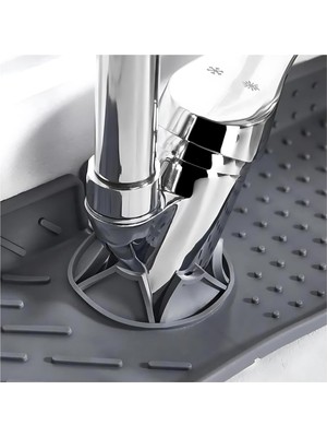Odea Su Tutucu Musluk Matı - Mutfak ve Banyo Için Koruyucu Musluk ve Lavabo Altı Mat
