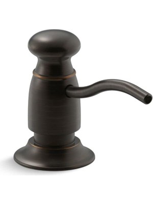 Odea Kohler K-1894-C-2BZ Istiridye Kabuğu Paketli Sabun/losyon Dispenseri, Geleneksel Tasarımlı Yağ Ovuşturdu Bronz